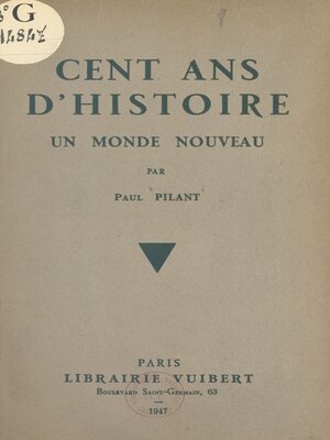 cover image of Cent ans d'histoire